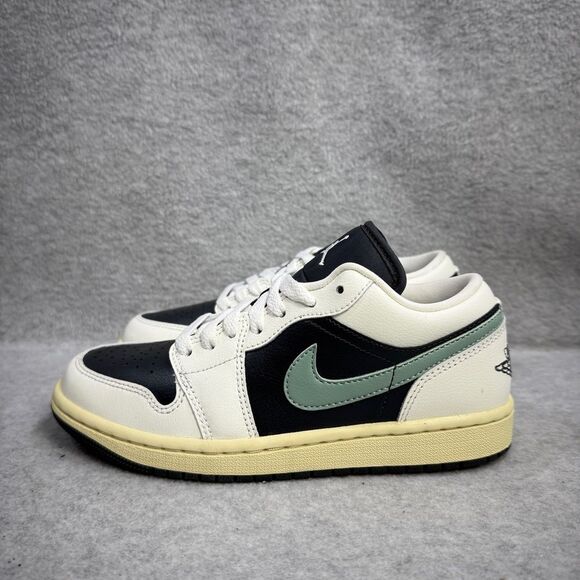 Nike Air Jordan 1 Low Jade Smoke Womens Shoes Size 6 Low Top Sneakers DC0774-001 - Picture 1 of 10